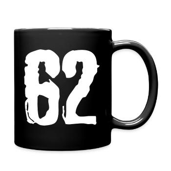 62 number jersey - Full Colour Mug - black - Right