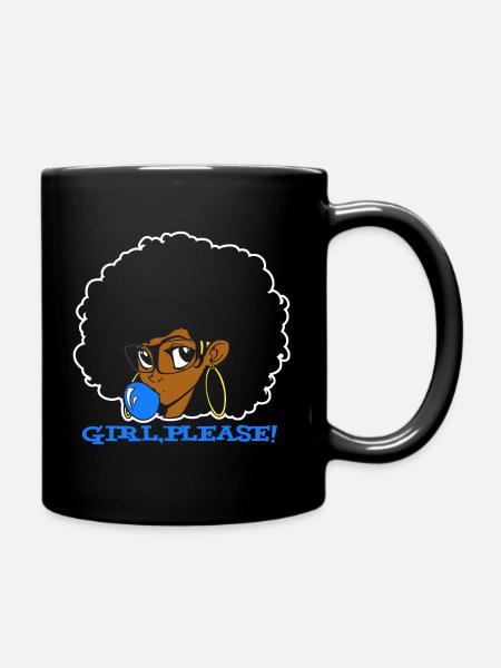 GIRL, PLEASE! - Mug uni - noir
