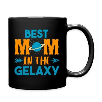 Idée cadeau de mère pour la fête des mères Meilleure mère - Mug uni - noir - Droite