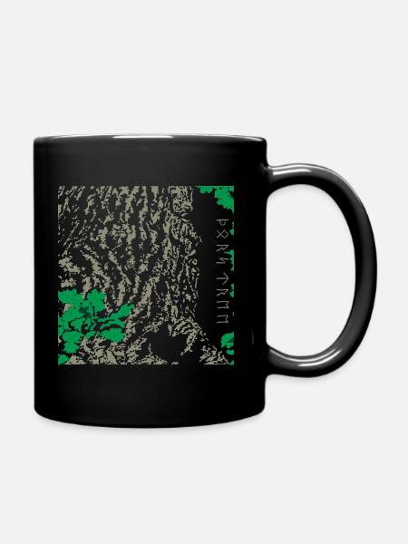 Thor's Tree Donar's Oak - Full Colour Mug - black