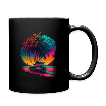 van life - Full Colour Mug - black - Right