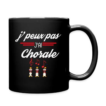 J Peux pas j ai Choral - Mug uni - noir - Droite