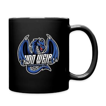 Logo Udo Weiß (Udogoodvibes) - Full Colour Mug - black - Right