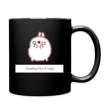 Huggy - Mug uni - noir - Droite