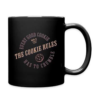 The Cookie Rules - Cookie Rules - Gift - Full Colour Mug - black - Right