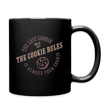 The Cookie Rules - Cookie Rules - Gift - Full Colour Mug - black - Right