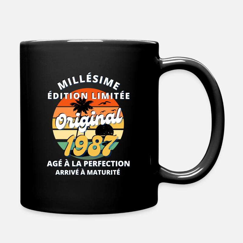 Millésime Original 1987 - Mug uni - noir
