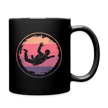 Skydiver Skydiver Women Skydiving - Full Colour Mug - black - Right