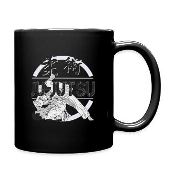 Ju Jutsu Ju Jitsu Martial Arts - Full Colour Mug - black - Right