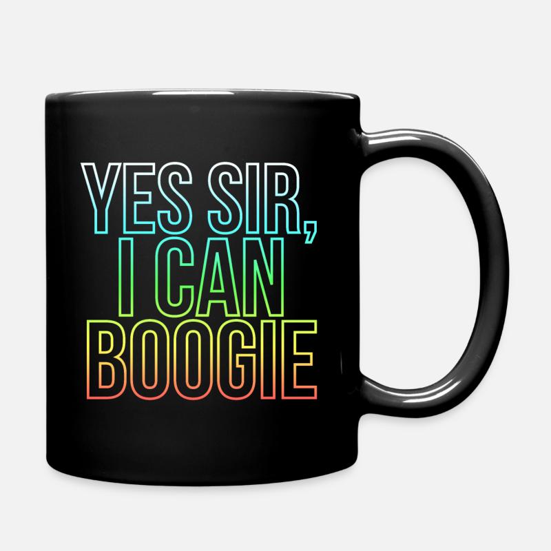 I Can Boogie - Tasse einfarbig - Schwarz