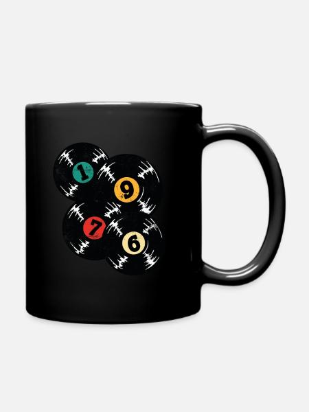 Vintage 1976 - Tasse einfarbig - Schwarz