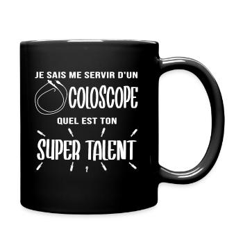 Médecins Coloscope Endoscopie Super Cadeau - Mug uni - noir - Droite