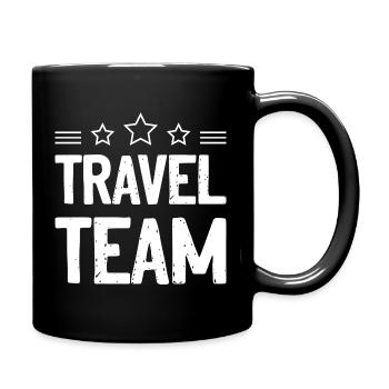 Travel Team Travel Holidays - Full Colour Mug - black - Right