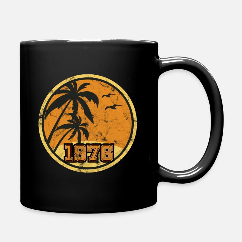 Vintage 1976 - Tasse einfarbig - Schwarz