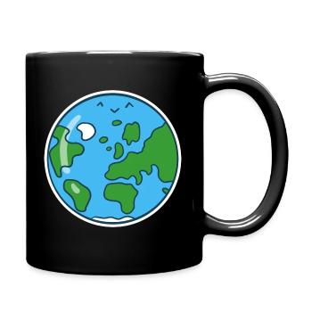Terre douce - Mug uni - noir - Droite
