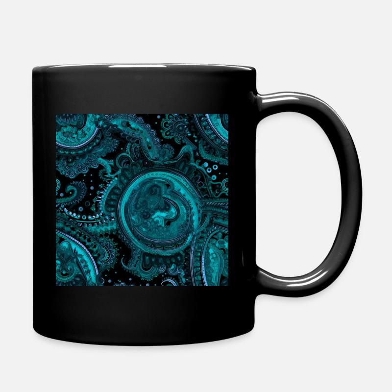 Atemberaubende Trippie Geometrie - Tasse einfarbig - Schwarz