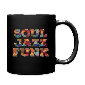 Soul Jazz Funk Musik - Tasse einfarbig - Schwarz - Rechts
