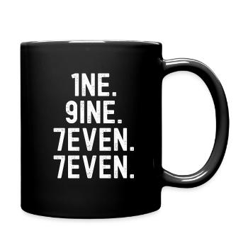 Vintage 1977 - Full Colour Mug - black - Right