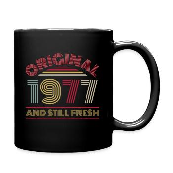 Vintage 1977 - Full Colour Mug - black - Right