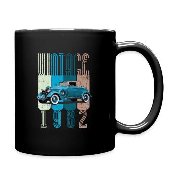1982 Vintage - Full Colour Mug - black - Right