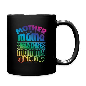 Cadeau de la fête des mères - Mug uni - noir - Droite