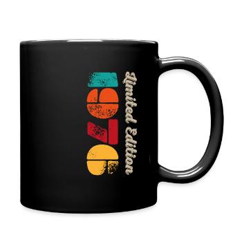 Millésime 1976 - Mug uni - noir - Droite