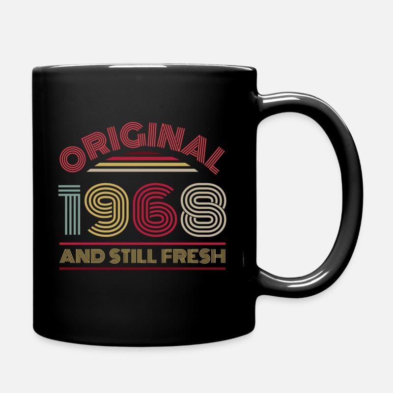 Vintage 1968 - Tasse einfarbig - Schwarz