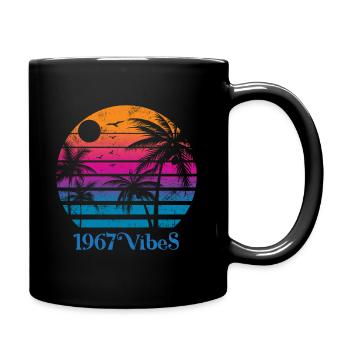 1967 Vibes - Mug uni - noir - Droite