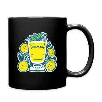 Fresh Lemonade - Full Colour Mug - black - Right