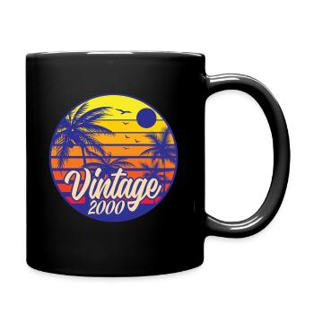 Millésime 2000 - Mug uni - noir - Droite