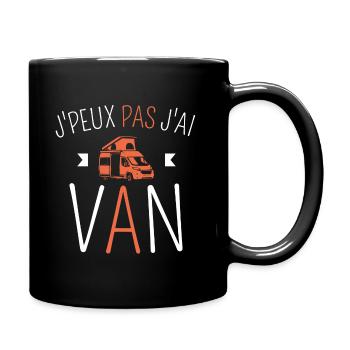 J peux pas j ai van - Mug uni - noir - Droite