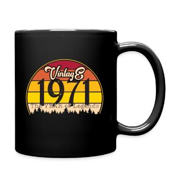 1971 Vintage - Full Colour Mug - black - Right