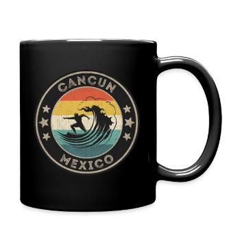 Cancun Outfits Damen Cancun Souvenirs Cancun - Tasse einfarbig - Schwarz - Rechts