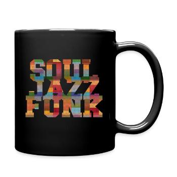Soul Jazz Funk vintage - Mug uni - noir - Droite
