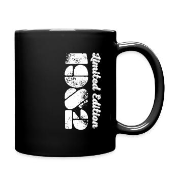Millésime 1982 - Mug uni - noir - Droite
