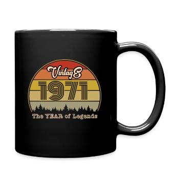 1971 Vintage - Full Colour Mug - black - Right
