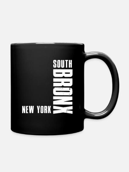 South Bronx New York - Tasse einfarbig - Schwarz