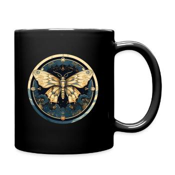 Motte - Tasse einfarbig - Schwarz - Rechts