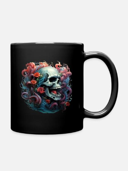 Octopus - Tentacules de l’horreur - Mug uni - noir