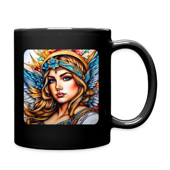 Angel - Full Colour Mug - black - Right