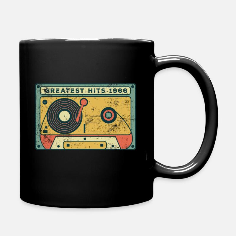 Vintage 1966 - Tasse einfarbig - Schwarz