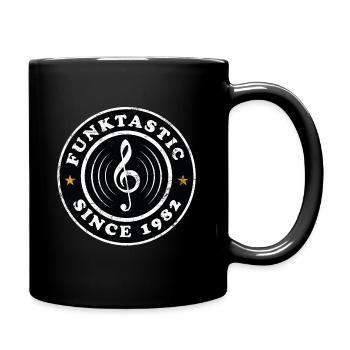 Millésime 1982 - Mug uni - noir - Droite