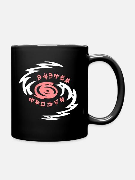 Trojaner Computer Virus - Tasse einfarbig - Schwarz