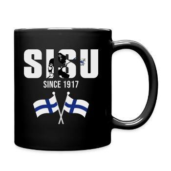 SISU since 1917 - Full Colour Mug - black - Right