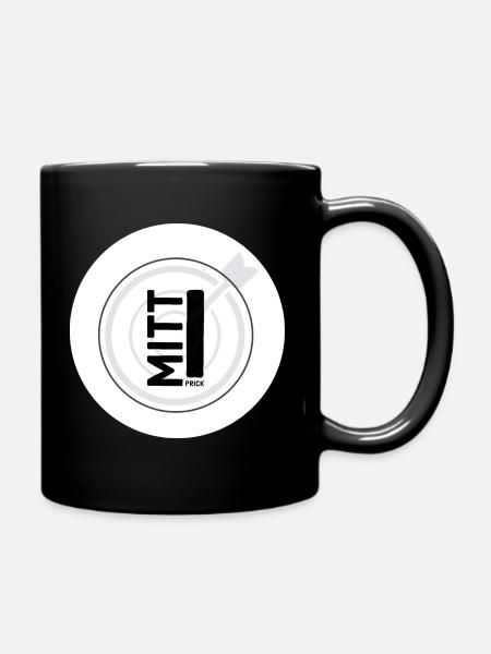 Right on target - Full Colour Mug - black