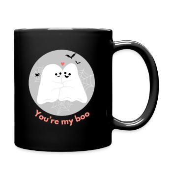 You're my boo - Full Colour Mug - black - Right