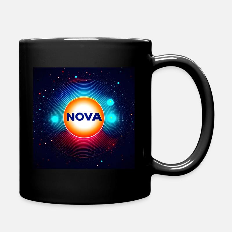 Cosmic Nova - Full Colour Mug - black