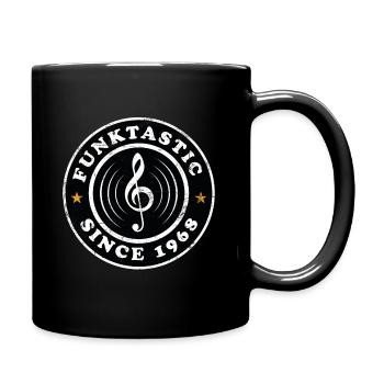 Millésime 1968 - Mug uni - noir - Droite