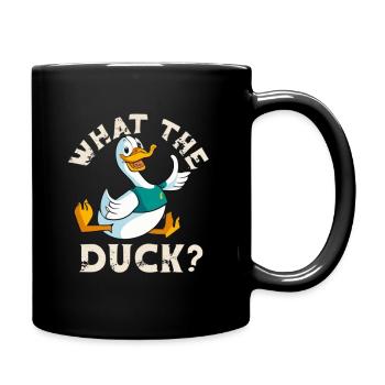 C'est quoi le canard - Mug uni - noir - Droite