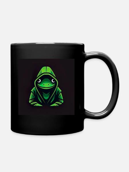 HoodieFrog - Mug uni - noir